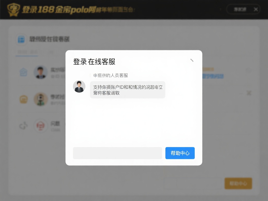 在线客服：登录188金宝搏官网，通常在页面右下角或